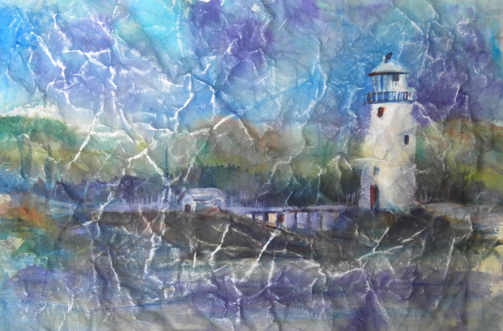 Crinkled Lighthouse 4100-07-HLF 1500px