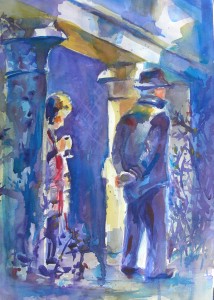 Evening Conversation 2100-29-HLF 1500px