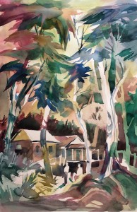 Spooner Ranch (Demo), Watercolor, 15 x 22