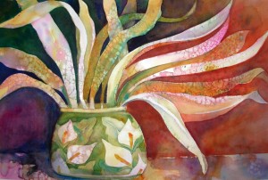 Succulent in Lily Pot 9000-17-HLF 1500px